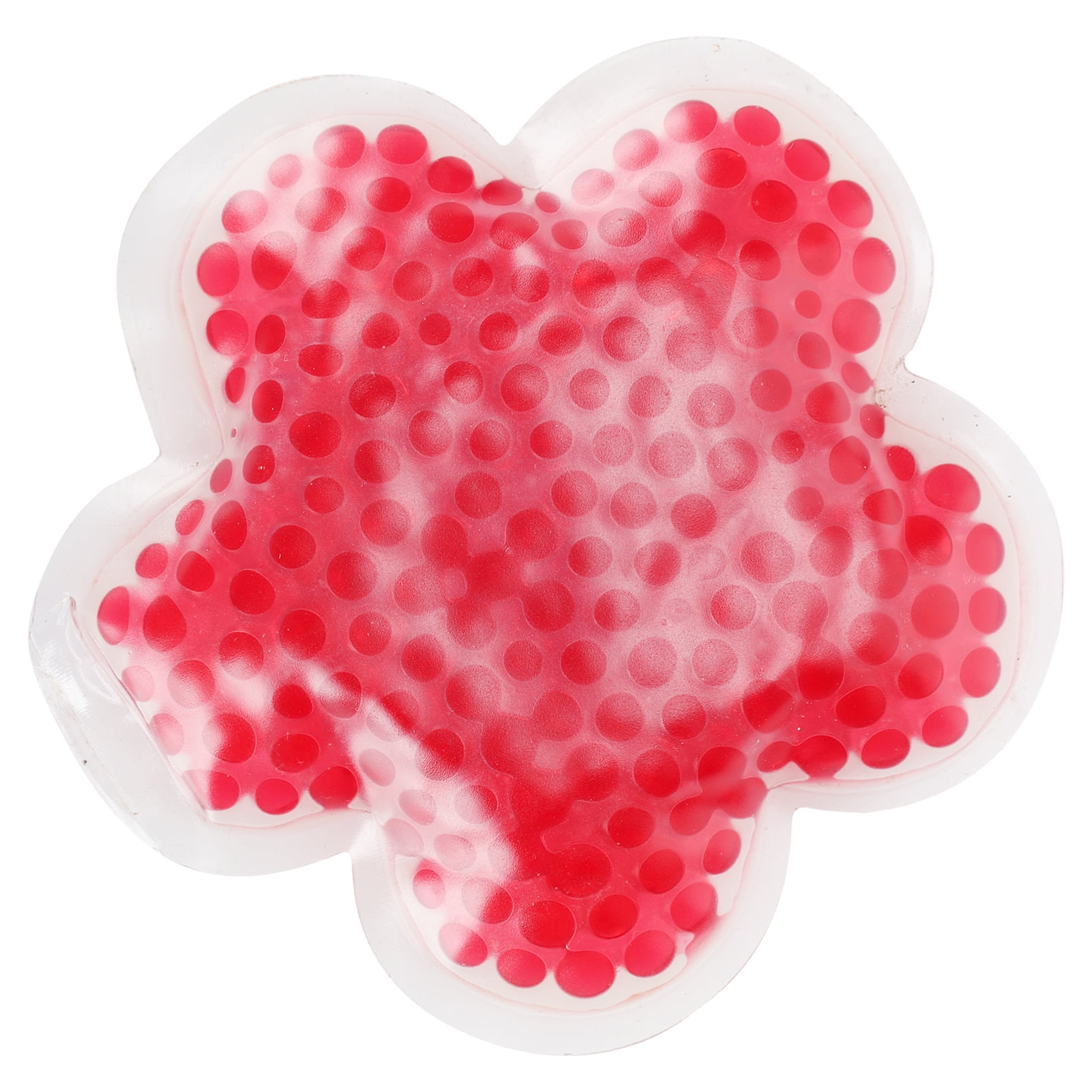 Pain Relief Gel Bead Pack, Portable Gel Bead Ice Pack For Beauty Salon Red L