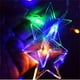 thumbnail image 4 of Cortina de luces LED con forma de estrella, 96 LED, 8 modos de parpadeo, impermeable, luces de carámbanos de 16/19 gotas para balcón, patio, decoración de bodas, 4 of 5