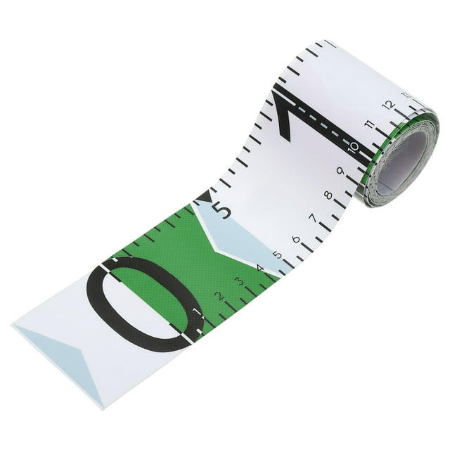 Unique Bargains Adhesive Fish Ruler, 53 Inch Fish Measuring Tape Sticker Tape Waterproof for Fishing Boat Kayak Workbench, Green