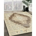 thumbnail image 2 of Ahgly Company Indoor Rectangle Traditional Golden Blonde Gold Area Rugs, 7' x 10', 2 of 6