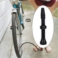 thumbnail image 3 of Vástago de válvula Presta sin cámara, vástago de válvula Presta de aleación ligera y duradera para bicicletas de carretera Negro 40mm, 3 of 9