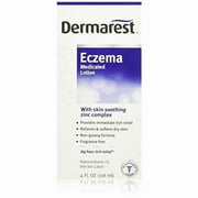 6 Pack Dermarest Eczema Medicated Lotion, Itch Relief Hydrocortisone 1% 4oz Each