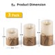 thumbnail image 2 of Velas sin llama AKU TONPA que funcionan con pilas y mando a distancia, paquete de 4, 5 y 6, 2 of 7