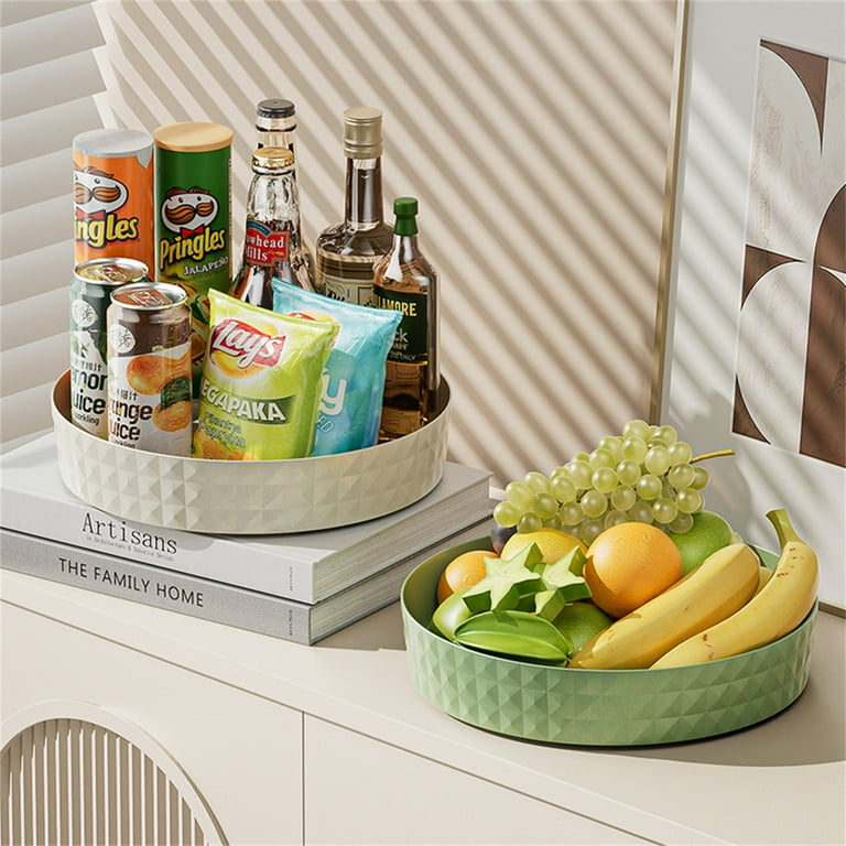 TERGAYEE Rotating Storage Rack 360 Spinning Spice Rack Organizer Kitchen Countertop Multifunctional Soy Bottle and Jar Organizer Rotating Seasoning Shelf Organizer Walmart
