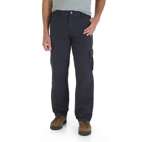 wrangler ripstop cargo pants black