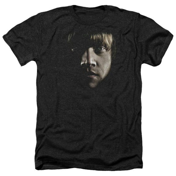 Harry Potter - Ron Poster Head - Heather Short Sleeve Shirt - Large