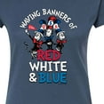 thumbnail image 3 of Dr. Seuss - Waving Banners Red White Blue - Juniors Fitted Graphic T-Shirt, 3 of 6