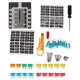 thumbnail image 3 of 10 Way Fuse Block Holder, 10-32V Dustproof Input 4-6AWG Clip On Cover Blade Fuse Box 100A Rated With Red LED Indicator For Car RV Bus ANGGREK Otros, 3 of 8