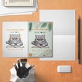 thumbnail image 4 of Exotic Shorthair Mother Book Lover Happy Mother's Day 5x7in Folded Greeting Card Cat Lover Kitten Owner Gifts Single Note Card with Envelope - 03004, 4 of 5