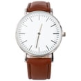thumbnail image 1 of 1 PC Relojes de PU hombres relojes de pulsera PU Strap Relojes de cuarzo Marido Regalos, 1 of 6