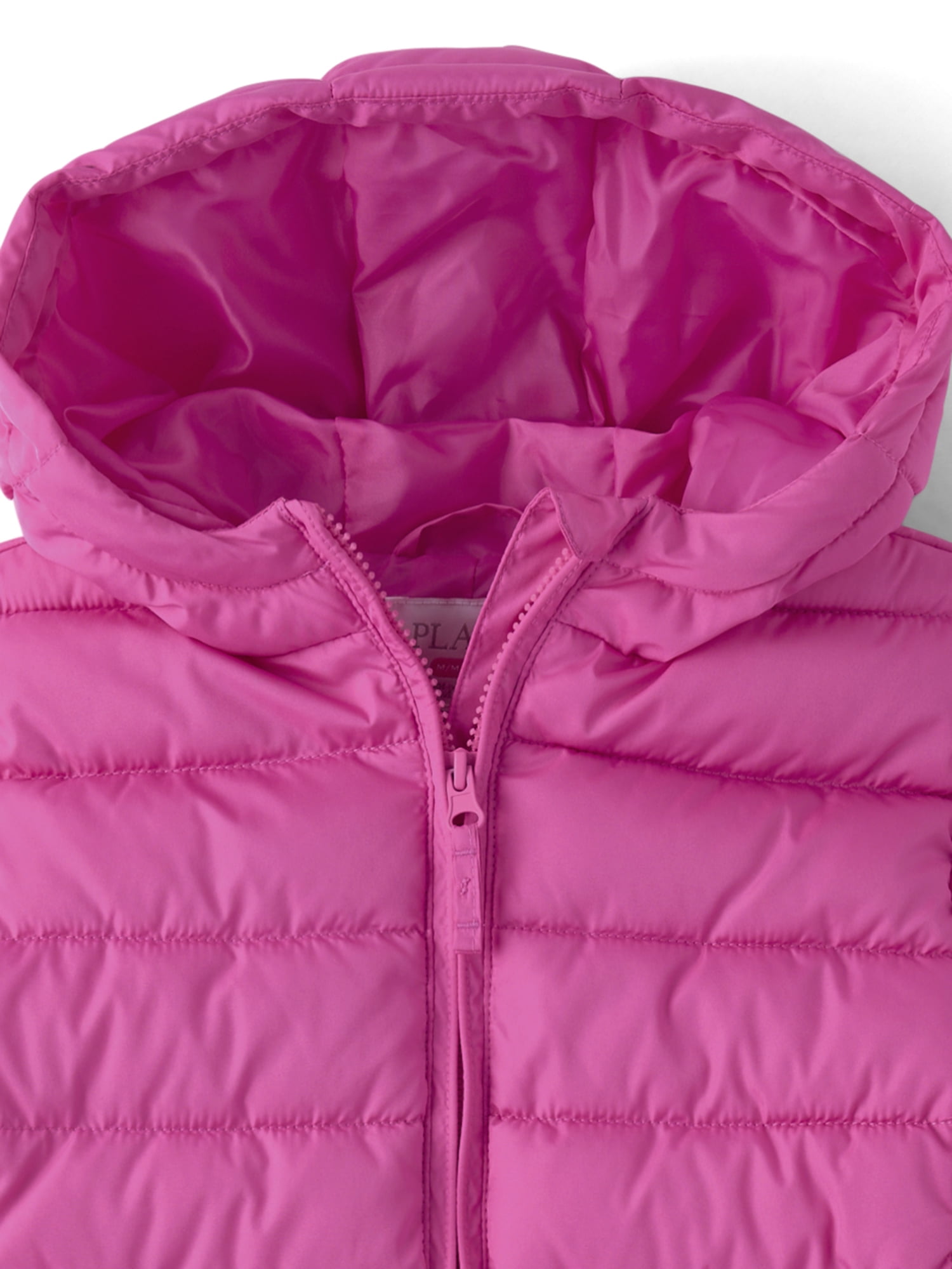The Children's Place Girls Long Sleeve Hooded Puffer Jacket, Sizes XS-XXL