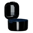 thumbnail image 1 of Braces Box Drain Basket Double-layers Portable Cleaning Draining 2 In 1 Denture False Teeth Clear Braces Container Holder For Travel, 1 of 5