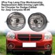 thumbnail image 2 of 2 Piezas Lámpara Antiniebla Reemplazo De Mano De Obra Fina Luz De Conducción Abs Drl 4805857aa 4805857ab Compatible Con Chrysler Compatible Con Dodge Caliber Compatible, 2 of 5