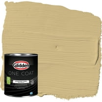 Glidden One Coat Interior Paint and Primer, Appalachian Trail / Beige, 1-Quart, Eggshell