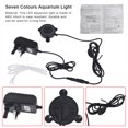 thumbnail image 4 of Greeniant Enchufe de EE. UU., luz LED para acuario IP68, pecera impermeable, lámpara subacuática colorida, herramienta de iluminación de paisajismo para Luces de acuario Greeniant PT004161-00, 4 of 6