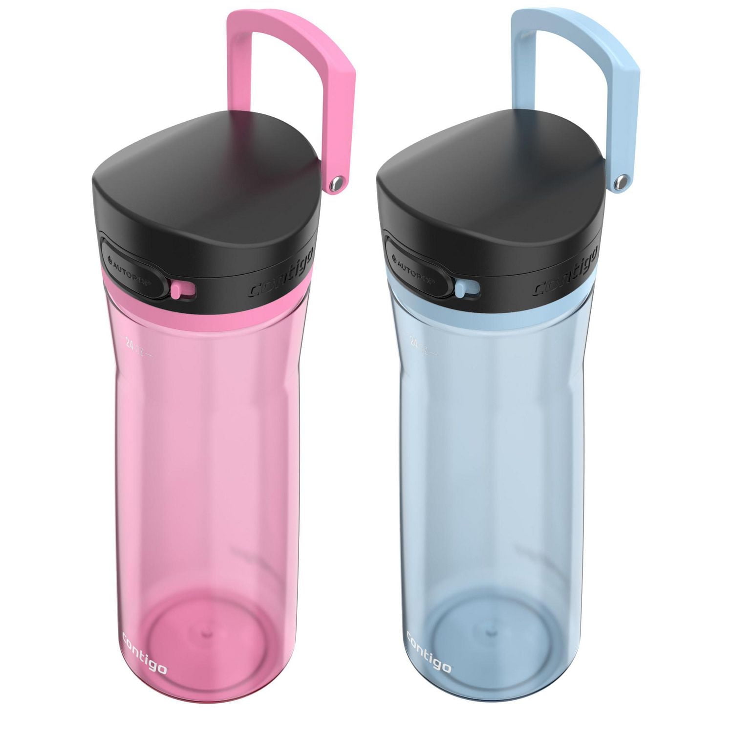 Bouteille d’eau Contigo Jackson 2.0 Tritan avec couvercle AUTOPOP, glacier et Azalée, 709 ml (24 oz)