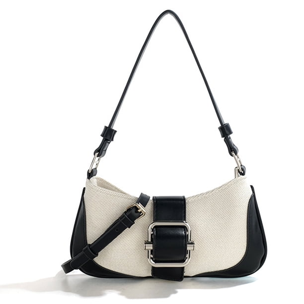 Bolso bandolera para mujer, bolso de hombro para mujer, bolso de lona tipo bandolera, bolso de mano pequeño Y2K, bolso de noche con asa superior para la axila 2023