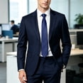 thumbnail image 2 of Men Classic Dress T-Shirt Tie Solid Color Satin Wedding Party Formal Business Attire, 2 of 7
