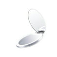 thumbnail image 1 of Makeup Mirror Compact Cosmetic Folding Portable Pocket in.   It is a With LED Lights Lamps White, 1 of 9