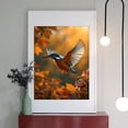 thumbnail image 2 of Diamond Art Kit for Adults, Kingfisher Autumn Flight Scene Diamond Painting for Adults Beginners, DIY Diamond Art Painting Kits, 5D Diamond Painting Crafts for Home Decor 12x16 Frameless, 2 of 7