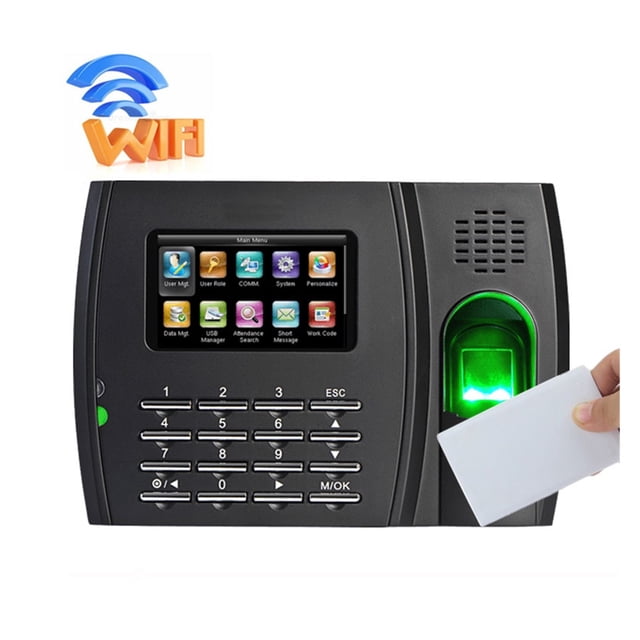 U8 With Time Attendance Machine Identification Terminal Protection Intelligent Electronic Fingerprint Time Attendance ,Accurate Calculations