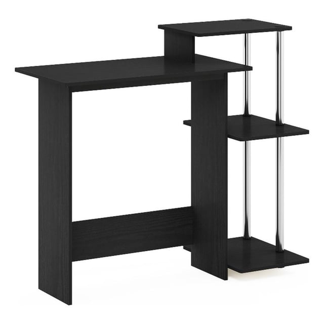 Pemberly Row Laptop/Notebook/Computer Desk in Stainless Steel Tubes