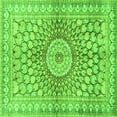 thumbnail image 1 of Ahgly Company Indoor Square Persian Green Traditional Area Rugs, 4' Square, 1 of 1