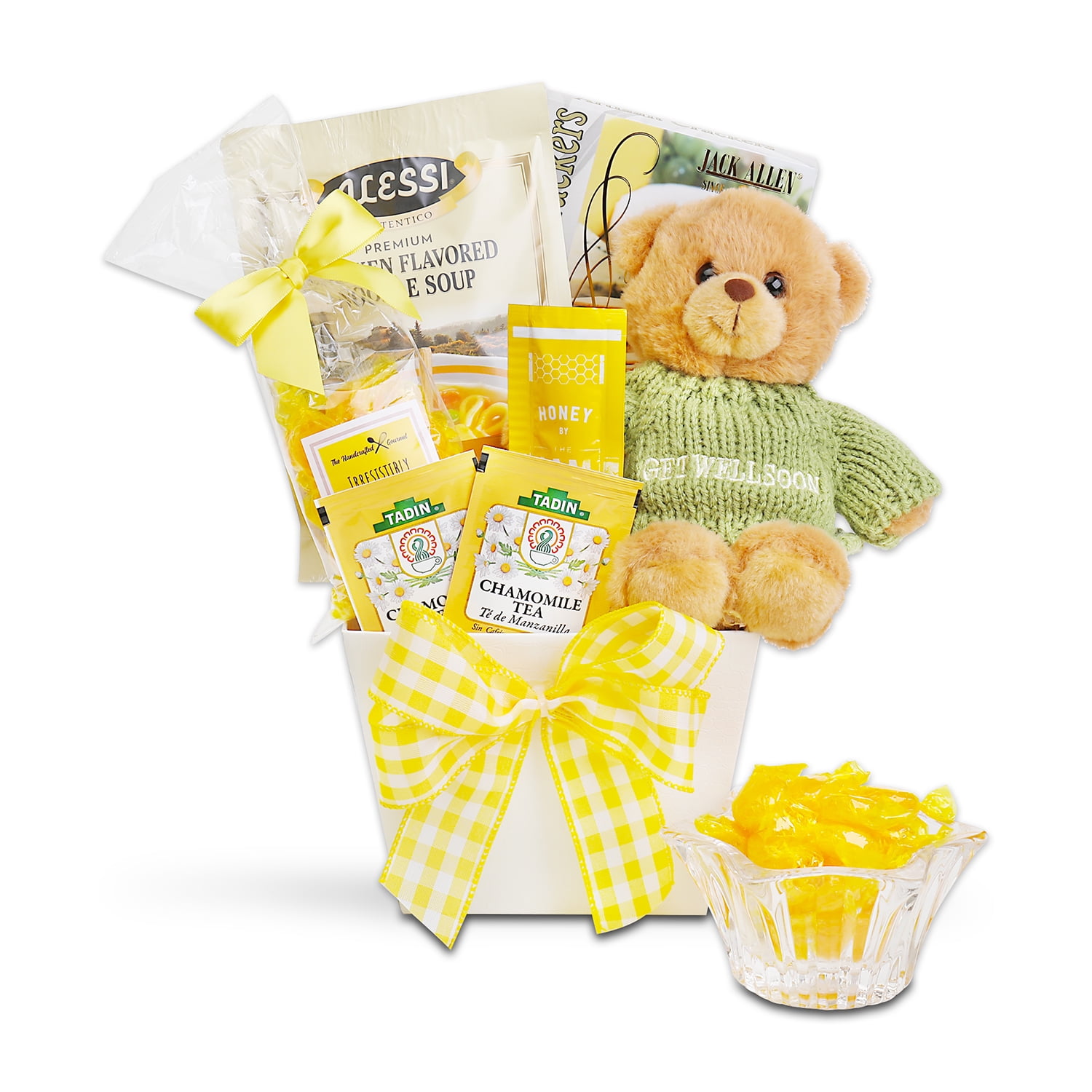 Alder Creek Gift Baskets Hugs & Well Wishes (7 Items)