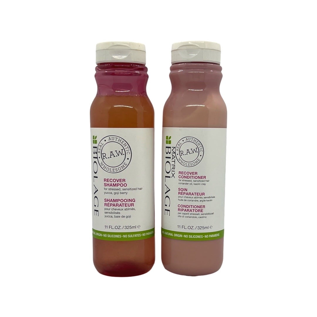 Matrix Biolage RAW Recover Shampoo & Conditioner 11 Oz Set