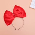 thumbnail image 5 of De Lazo De Navidad Diadema Con Lazo Enorme Tocado De Lazo De Maquillaje Navideño Dulce Diadema Con Lazo Grande Ropa De Las Mujeres Gran Lazo, 5 of 5