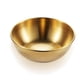 thumbnail image 2 of Salsa de acero inoxidable Sushi Platos Especias Placas de vinagre Documentos Bowls Hogar Vajilla Postre para Comedor Hall Oro 4 Piezas Methold HA059407-02, 2 of 7