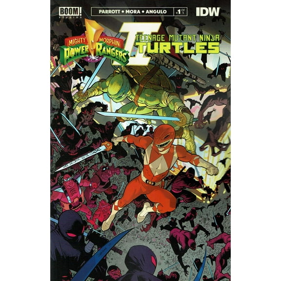 Mighty Morphin Power Rangers/ Teenage Mutant Ninja Turtles II #1A VF ; Boom! Comic Book