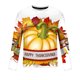 thumbnail image 4 of Camisas de Acción de Gracias Para Hombres Casual Cuello Redondo Pulóver 3D Impreso Camiseta Con Estampado Realista Odeerbi ODB203883, 4 of 4