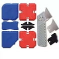 thumbnail image 4 of Kit d'Outils de Calfeutrage Réutilisables 11 Pcs avec Finisseur de Scellant, Grattoir à Joints et Outils de Nettoyage – Ensemble Compact 150x70x25mm pour Rénovation de Maison, Entretien de Bâtiment et Réparation de Scellement/fissures DIY –, 4 of 6