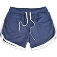 thumbnail image 3 of Iyufng Mens Shorts Athletic Clearance,Men's Shorts,Men's Sports Shorts Beach Pants Casual Mesh Fitness Quick Drying Super Shorts Breathable,Holiday Savings Deals, 3 of 3