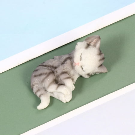 

Raindrops Grey Kitten Decorations Magnetic Refrigerator Stickers