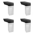 thumbnail image 1 of Luz de jardín con energía Solar para valla de escalera de Patio, lámpara de paisaje impermeable IP67, patio exterior, porche, jardín, Iluminación y accesorios Luz cálida y colorida. 4 piezas Inteprter HA073263-01, 1 of 6