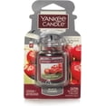 thumbnail image 2 of Yankee Candle Car Air Fresheners, Hanging Car Jar Ultimate, Neutralizes Odors Up To 30 Days, Black Cherry, 4 Packs, 2 of 4