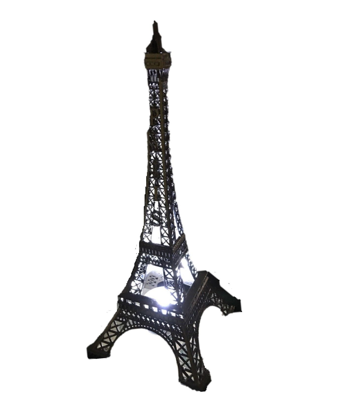 12" Eiffel Tower Statue Sculpture Paris Decor Metal Wedding Supplies 