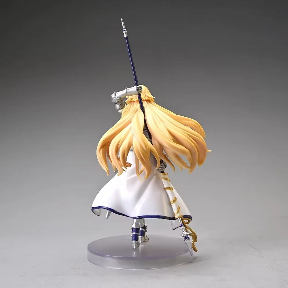 New Fate/stay night FGO Joan of Arc (Standing Ver) Character Anime Model Statue Action Figures Desktop Ornament Popular Decorations Fan Souvenirs Creative Gift Collectable
