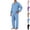 Light Blue, variant on HAJWOH Button Front Men's Pajama Sets - Soft Comfortable Sleepwear for Home for Sleep and Relaxation