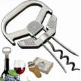 thumbnail image 2 of Professional Wine Bottle Opener, 3 in 1 Ah So Multifunctional With Beer Bottle Opener, Bottle Opener, 2 of 5