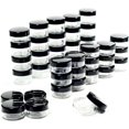 thumbnail image 1 of ZHAOCHENG 50 frascos de plástico vacíos para cosméticos, recipientes para muestras de 5 ml, botellas con tapas transparentes, 1 of 5