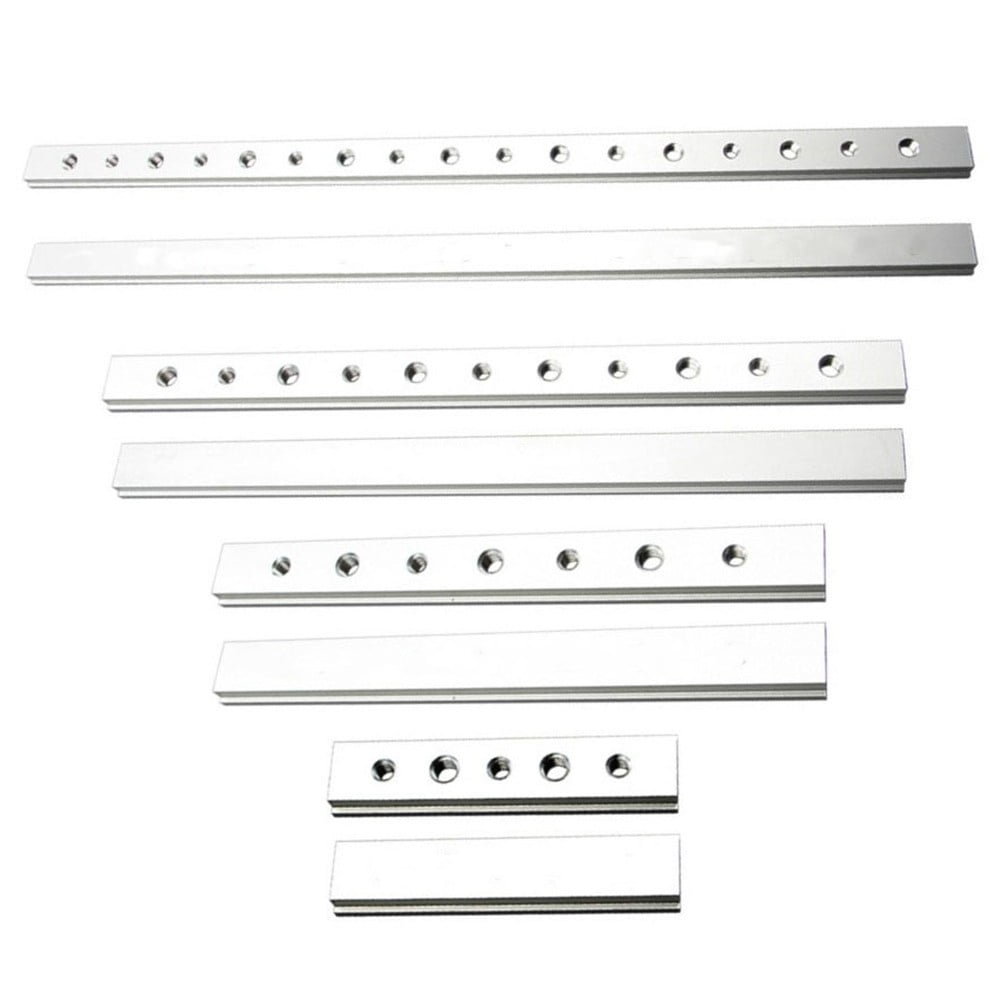 Aluminium Alloy T-Tracks Slot Miter Track Jig Woodworking Miter Track Miter Bar Slider Table Saw Gauge Rod T Slider 100-450Mm 300Mm Type A Smile Home