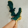 thumbnail image 5 of Unisex Knit Funny Animal Crocodile Socks Novelty Shark Crocodile Floor Socks Wool Winter Warm Thick Casual Sock, 5 of 8