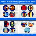 thumbnail image 6 of AMQTSLM Fidget Blanket for Adults with Dementia, Dementia Activities for Seniors, Alzheimer's Products, Multi-Use Busy Sensory Board, Gift and Activities for Elderly, 6 of 7