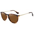 thumbnail image 1 of Gafas de sol WOWSUN vintage redondas polarizadas para mujer, 1 of 7