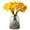 Yellow, variant on Viworld 6pcs Artificial Daffodils Flowers 15.8 Inches Spring Flower Fake Silk Flower Arrangement for Home Wedding Decor, White