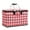 Red, variant on Cozival Insulated Picnic Basket Cooler, Collapsible Portable Ice Chest for Travel Camping Beach, Lightweight Foldable Cooler Bag with Handle, Blue