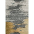 thumbnail image 2 of Addison Rugs Mayfield Premium Machine Washable Transitional Abstract Gold Rectangle Rug, 5' x 7'6", 2 of 7